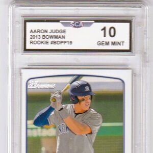 AARON JUDGE 2013 BOWMAN ROOKIE CARD NEW YORK YANKEES OUTFIELDER